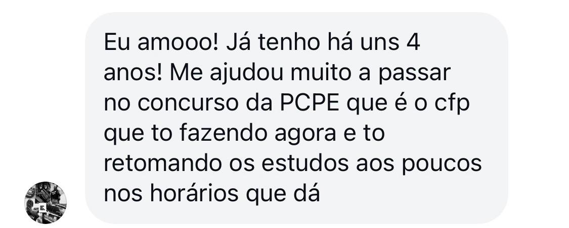 Depoimento de aluna
